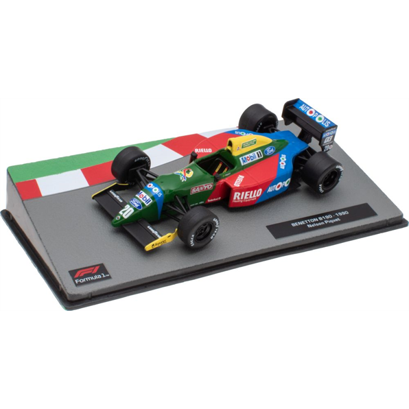 Atlas Editions 1:43 Scale Benetton B190 - N.Piquet 1990 F1 Collection