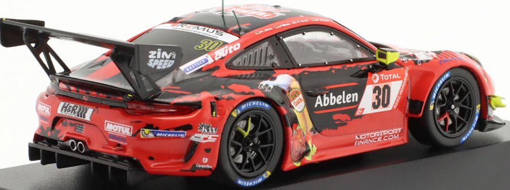 IXO 1:43 Scale Porsche 911 GT3 R #30 24h Nurburgring 2020 Frikadelli Racing Team