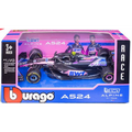Burago 1:43 Scale BWT Alpine F1 Team A524 2024 Gasly Card Box