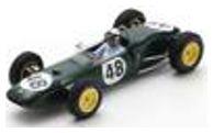 Spark 1:43rd Scale Lotus 21 #48 French GP 1961 Willy Mairesse