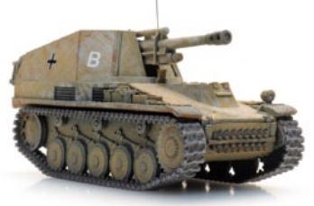 Artitec 1:87 Scale Sd.Kfz. 124 Wespe Winter WM ready 1:87