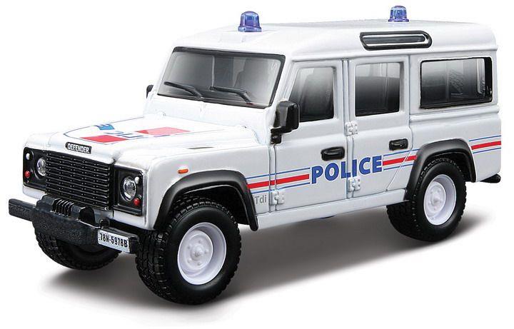 Burago 1:50 Scale Land Rover Defender 110 - Police