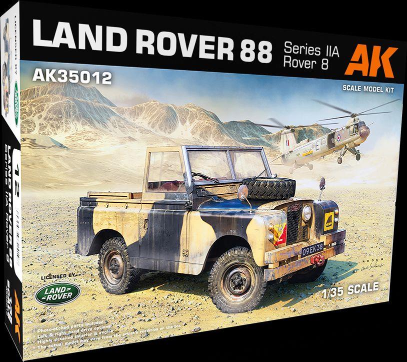 AK Interactive  1:35 Scale Land Rover 88 Series IIA British Armed Forces Rover