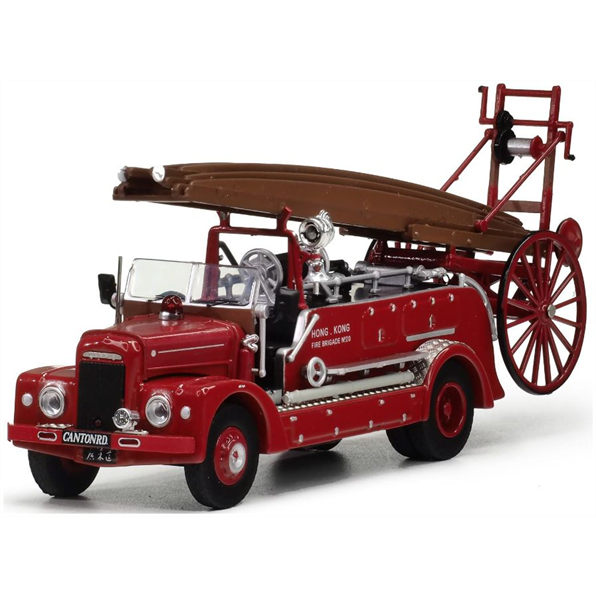80M Model 1:76 Scale Dennis F2 Pump Escape Hong Kong Fire Truck Series