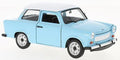 Welly 1:24 Scale Trabant 601 - Blue/White roof