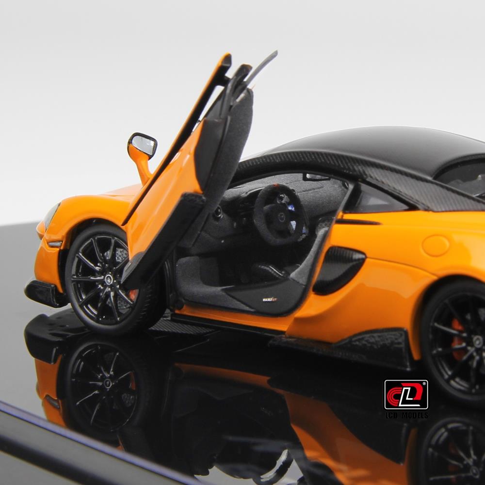 LCD Model 1:43 Scale McLaren 600LT Orange