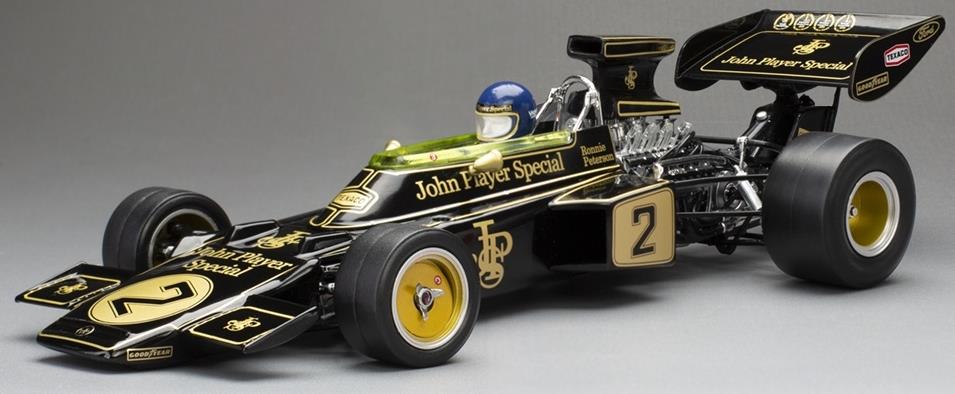 Quartzo  1:18th Scale Lotus 72E #2 Ronnie Peterson 1973 Monaco GP 3rd (Limited Edition 999pcs)