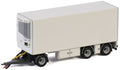 Wsi Turntable Drawbar Fridge Trailer 3 Axle 'White Line' 1:50 Scale