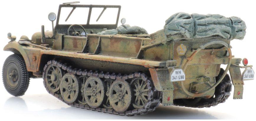 Artitec 1:87 Scale Sdkfz 10 Tarnung (WM) Ready-Made, Painted