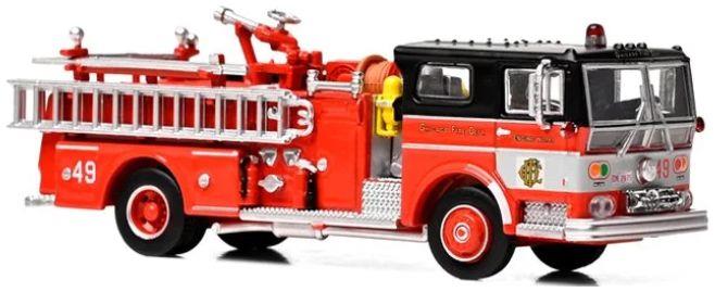 Iconic Replicas 1:87th Scale Ward LaFrance Fire Engine: Chicago Fire Department