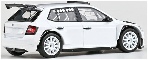 Abrex  1:43rd Scale Skoda Fabia III FL Rally2 Evo 2019 White