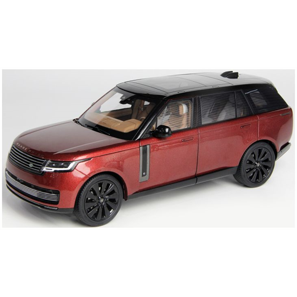 LCD Model 1:18 Scale Land Rover Range Rover SV Serenity Red 2022
