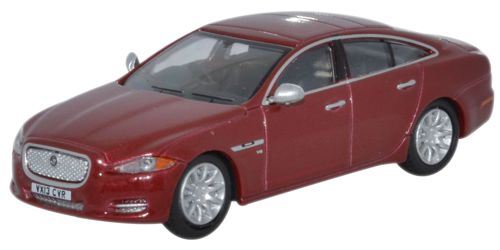 Oxford Diecast 1:76 Scale Jaguar XJ Saloon - Carnelian Red