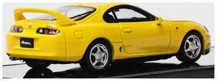 LCD  1:64th Scale Toyota Supra A80 Yellow