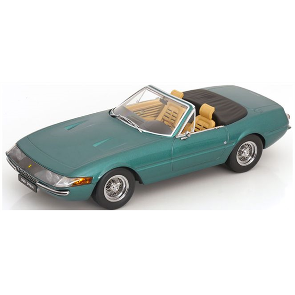 KK Scale 1:18 Scale Ferrari 365 GTS Daytona Spyder 1 Series 1969 - Green Metallic