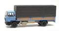 Artitec H0 Scale DAF Tiltcab B Open Bed Truck With Canvas Blue 1:87 Ready-Made, Painted