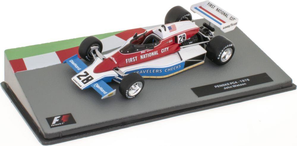 Atlas Editions 1:43 Scale Penske PC4 - J.Watson - 1976 F1 Collection