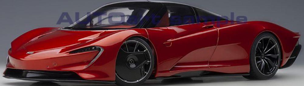 Autoart 1:18 Scale McLaren Speedtail Volcano Red