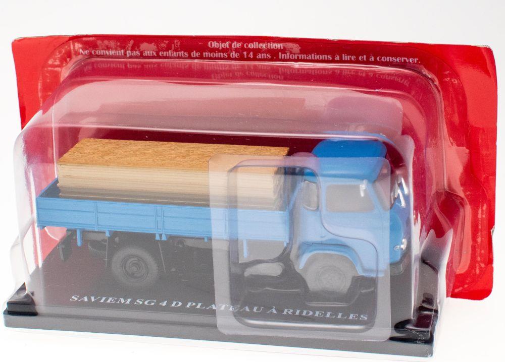 Atlas Editions 1:43 Scale Renault Saviem Sg 4 D Plateau A Ridelles 1967 Renault Commercial Collection-Blister