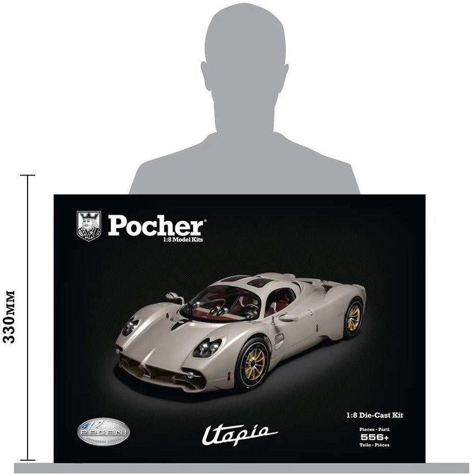Pocher Pagani Utopia Coupe - Rinascimento Lucido 1:8th Scale Kit