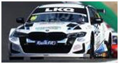 Spark 1:43rd Scale BMW 330i #99 LKQ Euro Car Parts w/WSR BTCC Brands Hatch Indy Race 3 1st 2025 Rainford