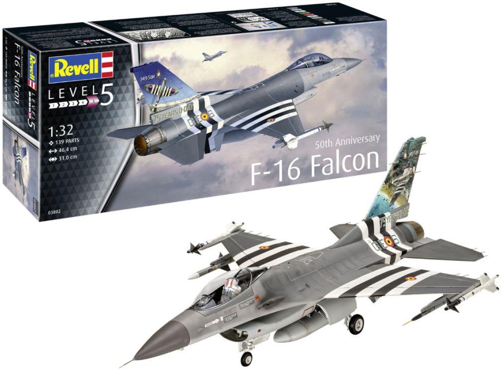 Revell 1:32 Scale F-16 Falcon 50th Anniversary