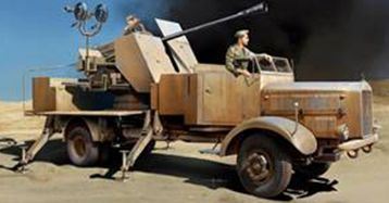I Love Kit 1:35 Scale (TRU)German L4500A WWII Armoured Gun Truck w/5cm FlaK 41