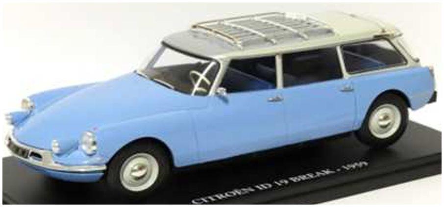 Atlas Edition 1:24th Scale Citroen ID 19 Break 1959 1:24 European Vintage Cars - Cased