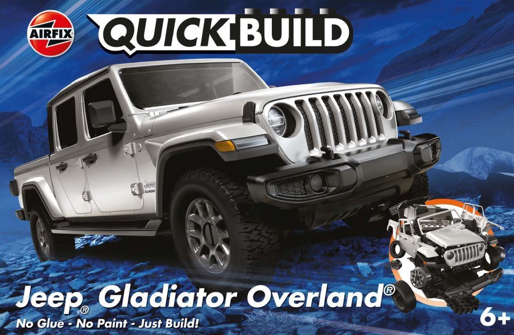 Airfix   QUICKBUILD Jeep Gladiator (JT) Overland