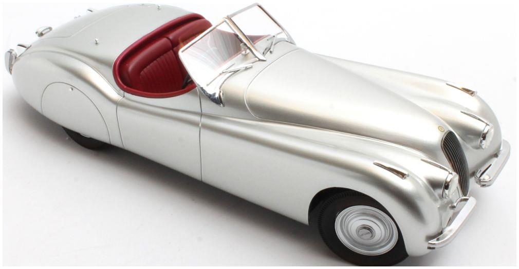 Cult 1:18 Scale Jaguar XK120 OTS Silver 1948