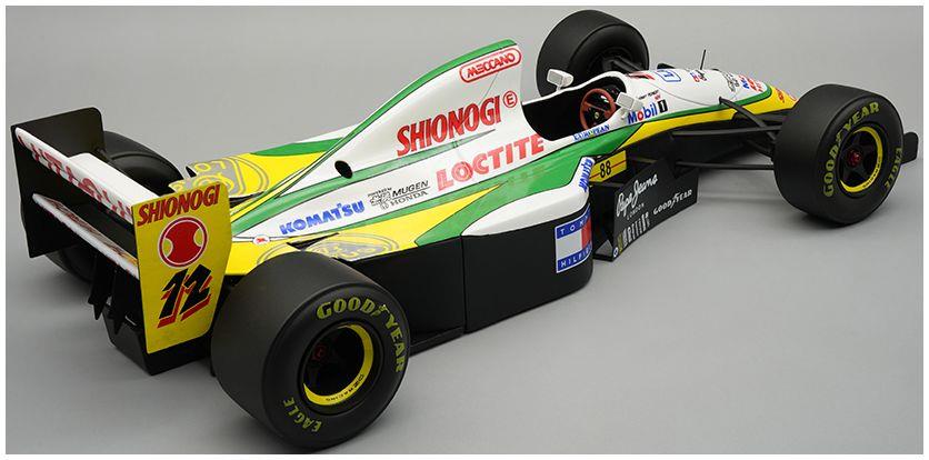 Tecnomodels 1:18 Scale Lotus 109 1994 Belgium GP J. Herbert w/Showcase