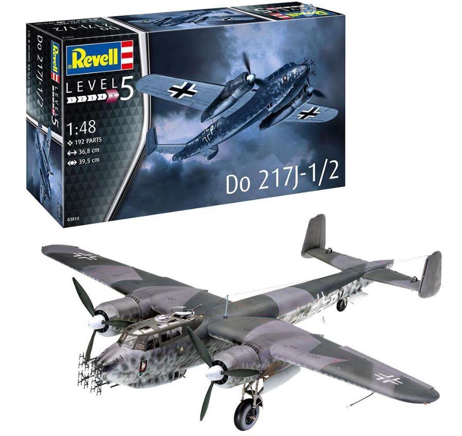 Revell 03814 1/48 Scale Dornier Do 217J-1/2 Model Kit
