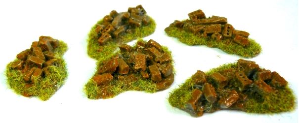 Javis Manufacturing OO Scale Builders Rubble 2 Pack (x12) 'OO'