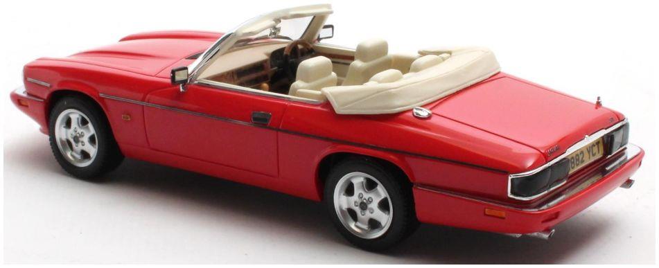 Matrix  1:43rd Scale Jaguar XJS 4.0 Celebration Red Convertible Open 1995-1996
