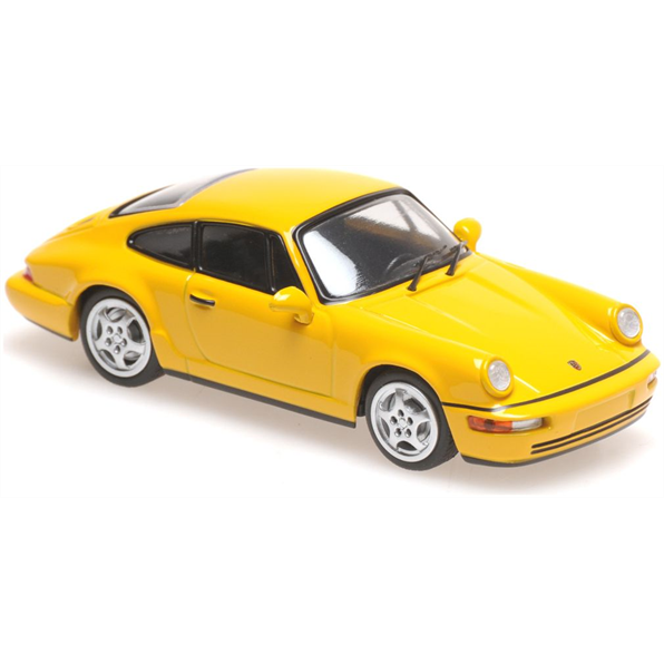 Minichamps 1:43 Scale Porsche 911 Carrera 1992 Yellow