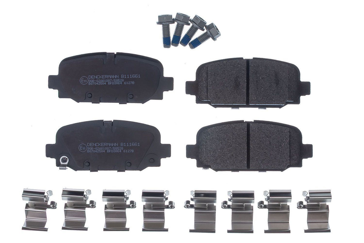 Fits To Jeep Compass 2.0 CRD  2017 Onwards Rear Brake Pads