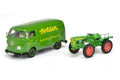 Schuco 1:32 Scale Set - Holder A20 & VW T1 Box Van