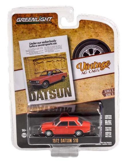 Greenlight 1:64 Scale Datsun 510 1972 Under Our Sedan Body Lurks a Secret Sports Car