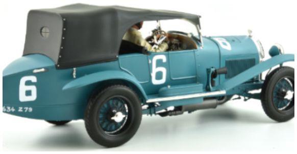 Le Mans Miniatures 1:18th Scale Lorraine Dietrich #6 24hrs Le Mans 1926 w/Driver R. Bloch/A. Rossignol Top Up
