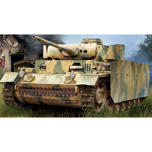 Academy Kits 1:35 Scale German Panzer III Ausf L 'Battle of Kursk'