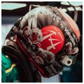 Spark 1:5 Scale Fernando Alonso Helmet Japanese GP 2024