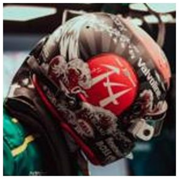 Spark 1:5 Scale Fernando Alonso Helmet Japanese GP 2024