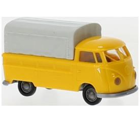 Brekina 1:87 Scale VW T1b Pritsche Yellow 1960