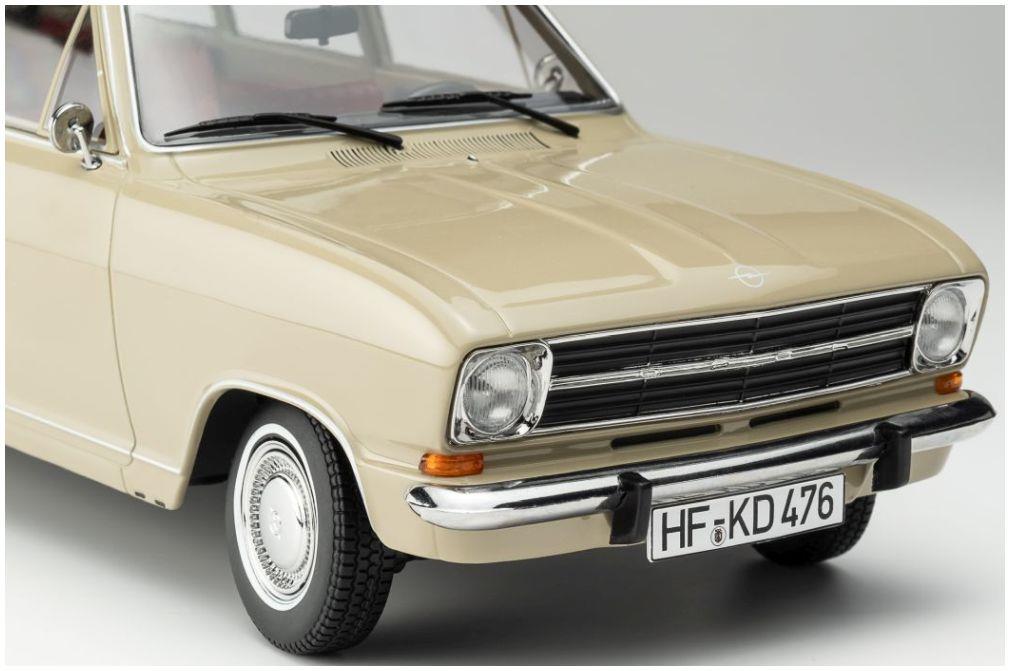 Touring Model Cars 1:18th Scale Opel Kadett B Caravan 1972 Sierra Beige Red Interior