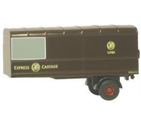 Oxford 1:76 Scale Van Trailer - GWR