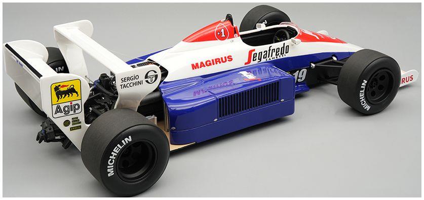 Tecnomodels  1:18th Scale Toleman TG 184 1984 British GP #19 Ayrton Senna
