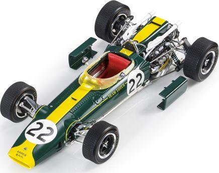 GP Replicas 1:18 Scale Lotus 43 #22 Jim Clark Italy GP Monza 1966 Openable Engine