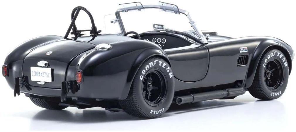 Kyosho  1:18th Scale Shelby Cobra 427 S/C Spider 1962 Black