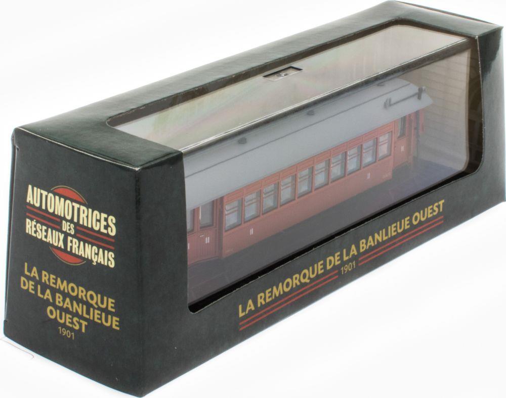 Atlas Editions 1:87 Scale B-9014 (La Remorque De La Banlieue Ouest) 1901