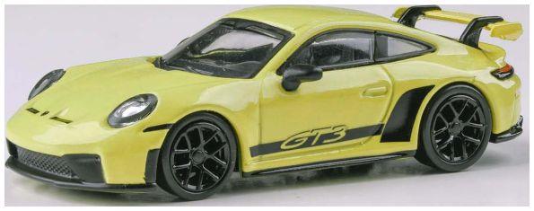 Paragon  1:64th Scale Porsche 911 GT3 (992.2) Cartagena Yellow 2025 (RHD)